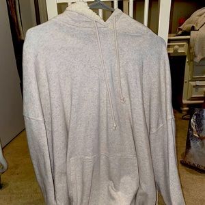 American eagle Sherpa hoodie